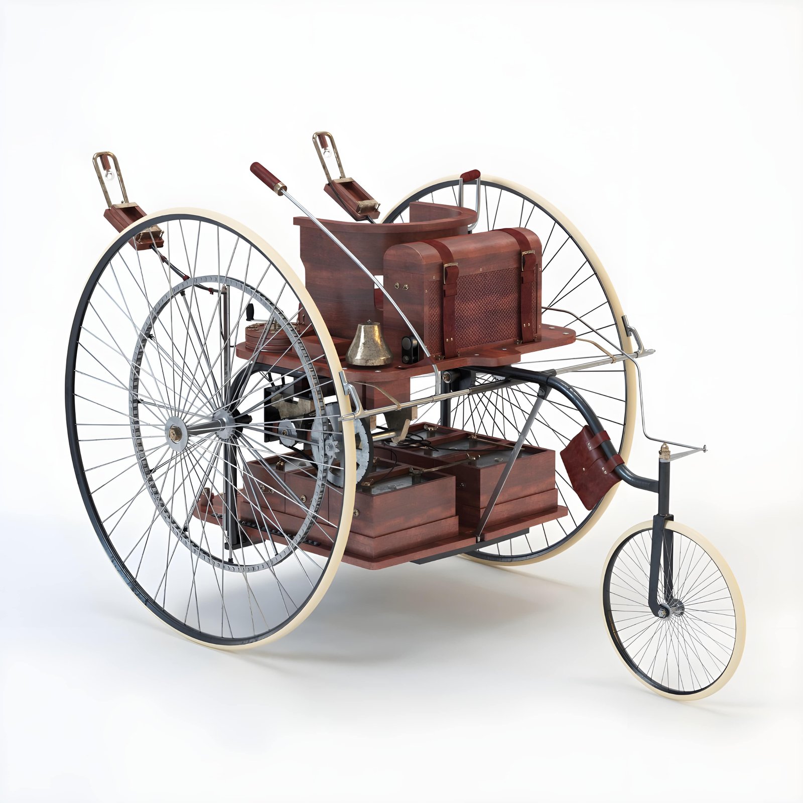1881, William Edward Ayrton & John Perry Electric Tricycle