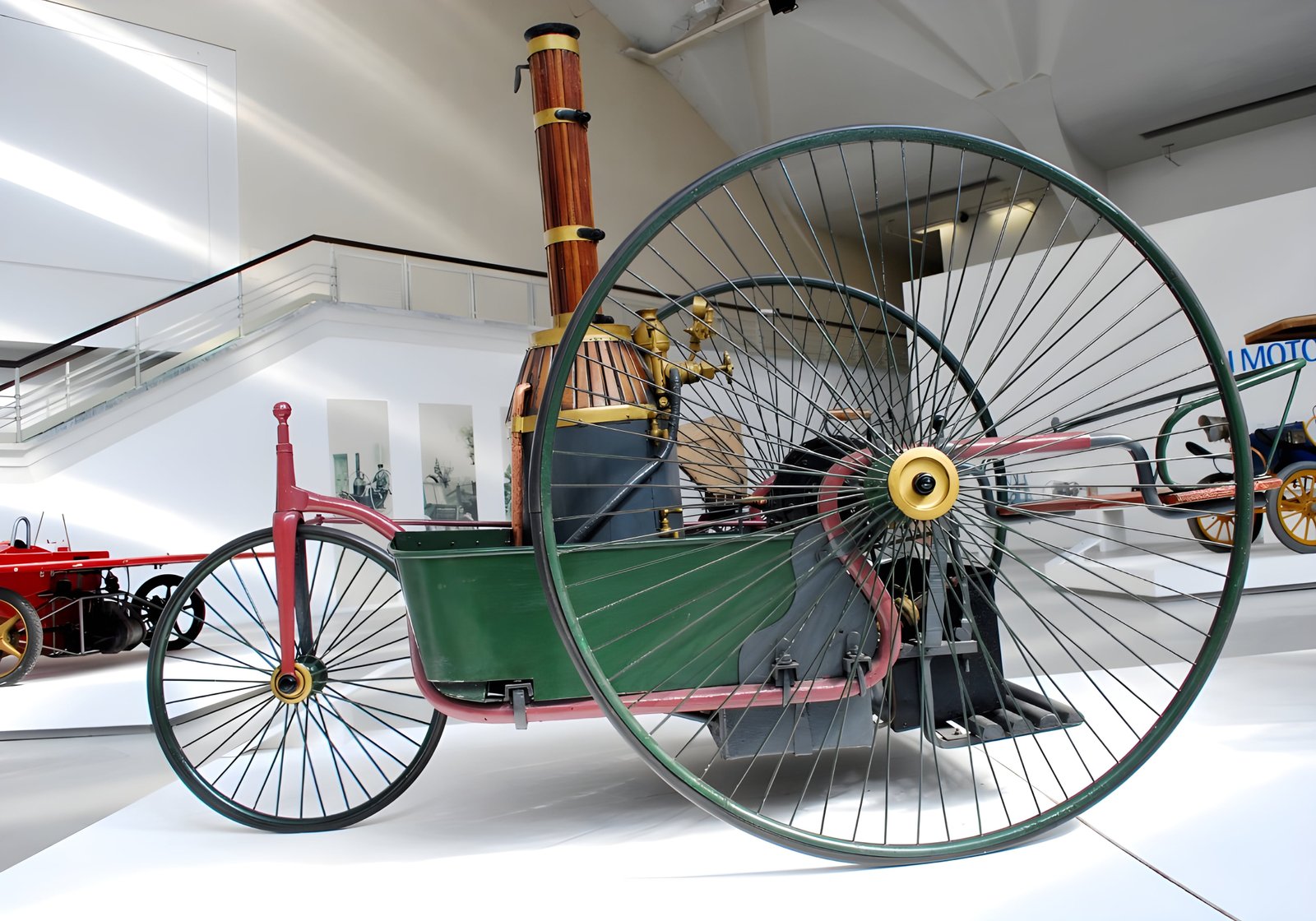 Enrico Pecori's Tricycle 1891